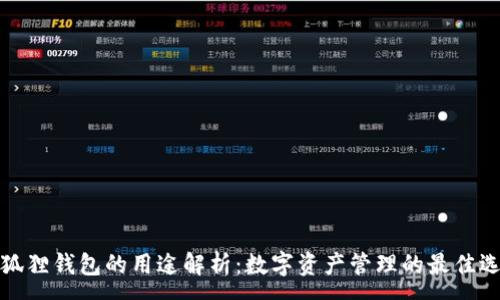 :
小狐狸钱包的用途解析：数字资产管理的最佳选择