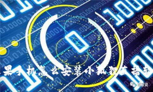 苹果手机怎么安装小狐狸直播软件