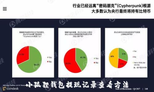   
小狐狸钱包提现记录查看方法