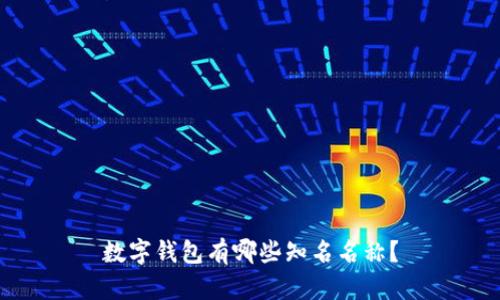 数字钱包有哪些知名名称？